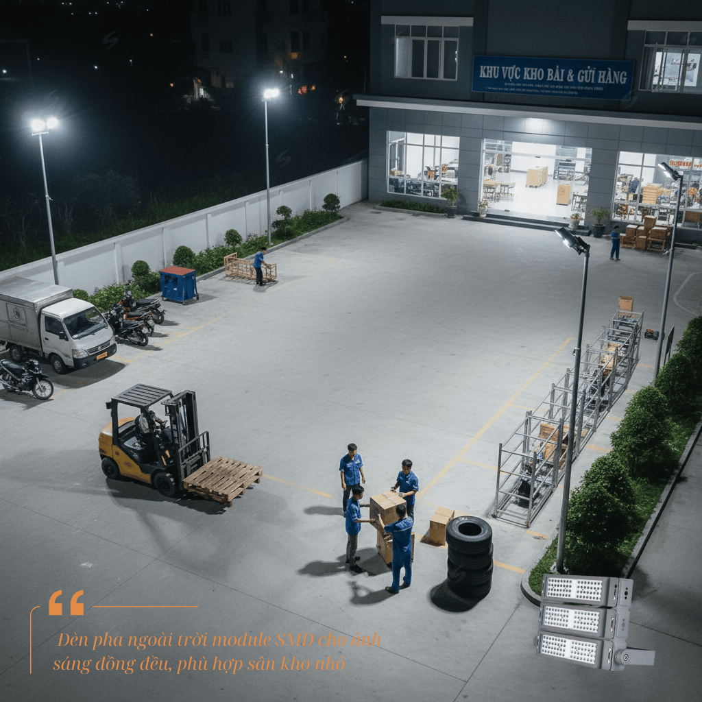 đèn pha led ngoài trời module SMD