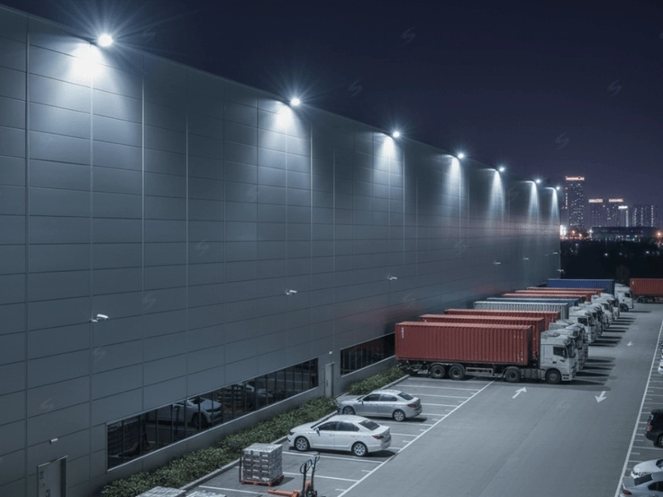 Đèn LED chiếu sáng ngoài trời cho nhà xưởng – Chọn đúng loại cho từng phân khu