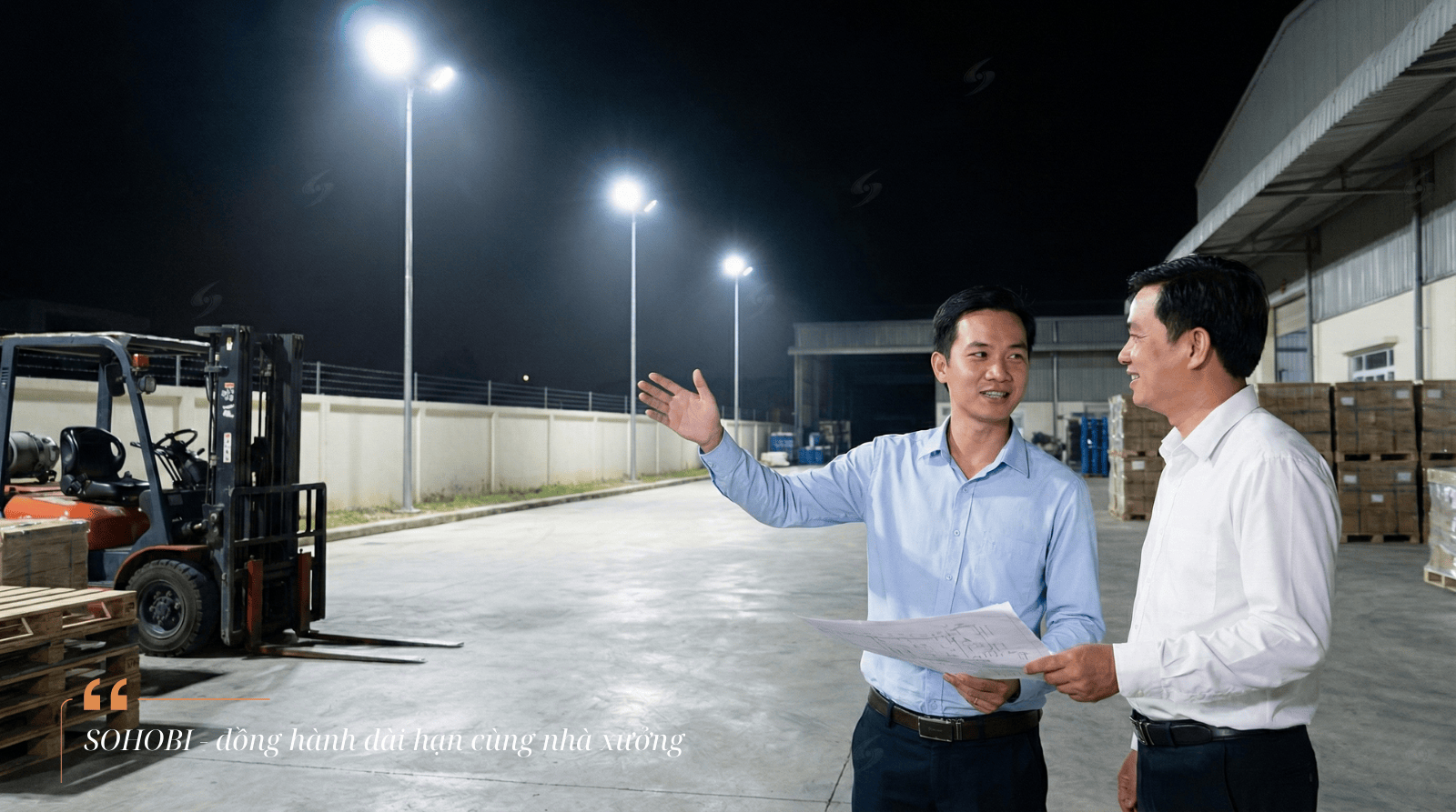 đèn pha led ngoài trời chống nước: chọn SOHOBI