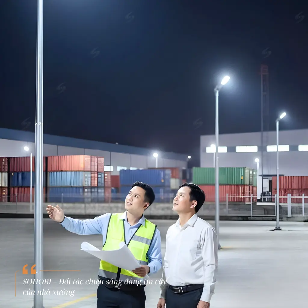 Giải pháp từ SOHOBI – đồng hành dài hạn cùng nhà xưởng