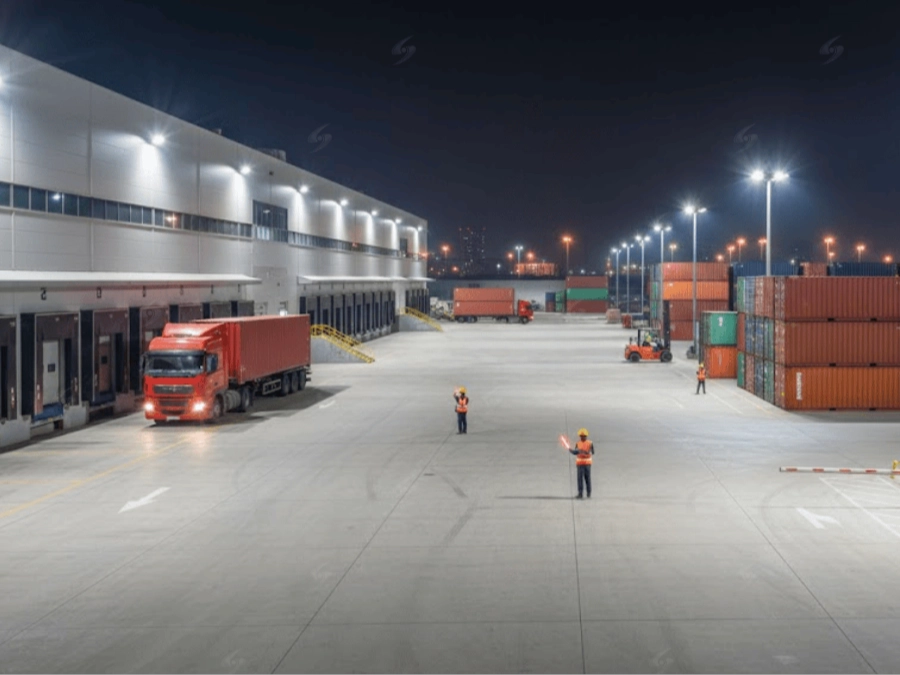 Đèn pha LED chống nước cho sân kho – Bền bỉ & tiết kiệm điện