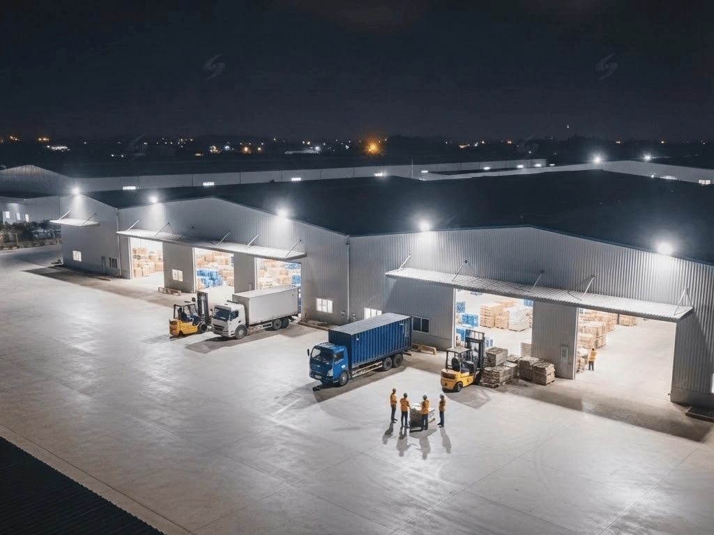 Đèn pha LED chống chói: Giải pháp an toàn cho nhà xưởng