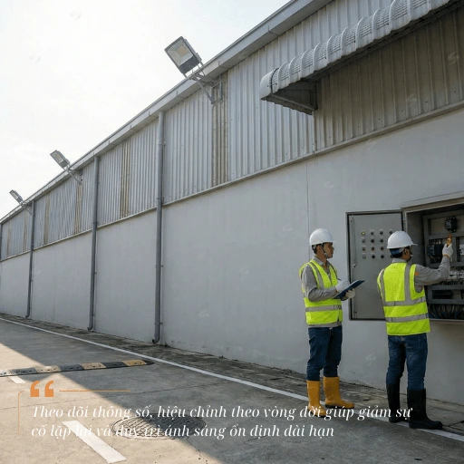Kiểm tra định kỳ đèn led: Theo dõi thông số, hiệu chỉnh theo vòng đời giúp giảm sự cố lặp lại và duy trì ánh sáng ổn định dài hạn