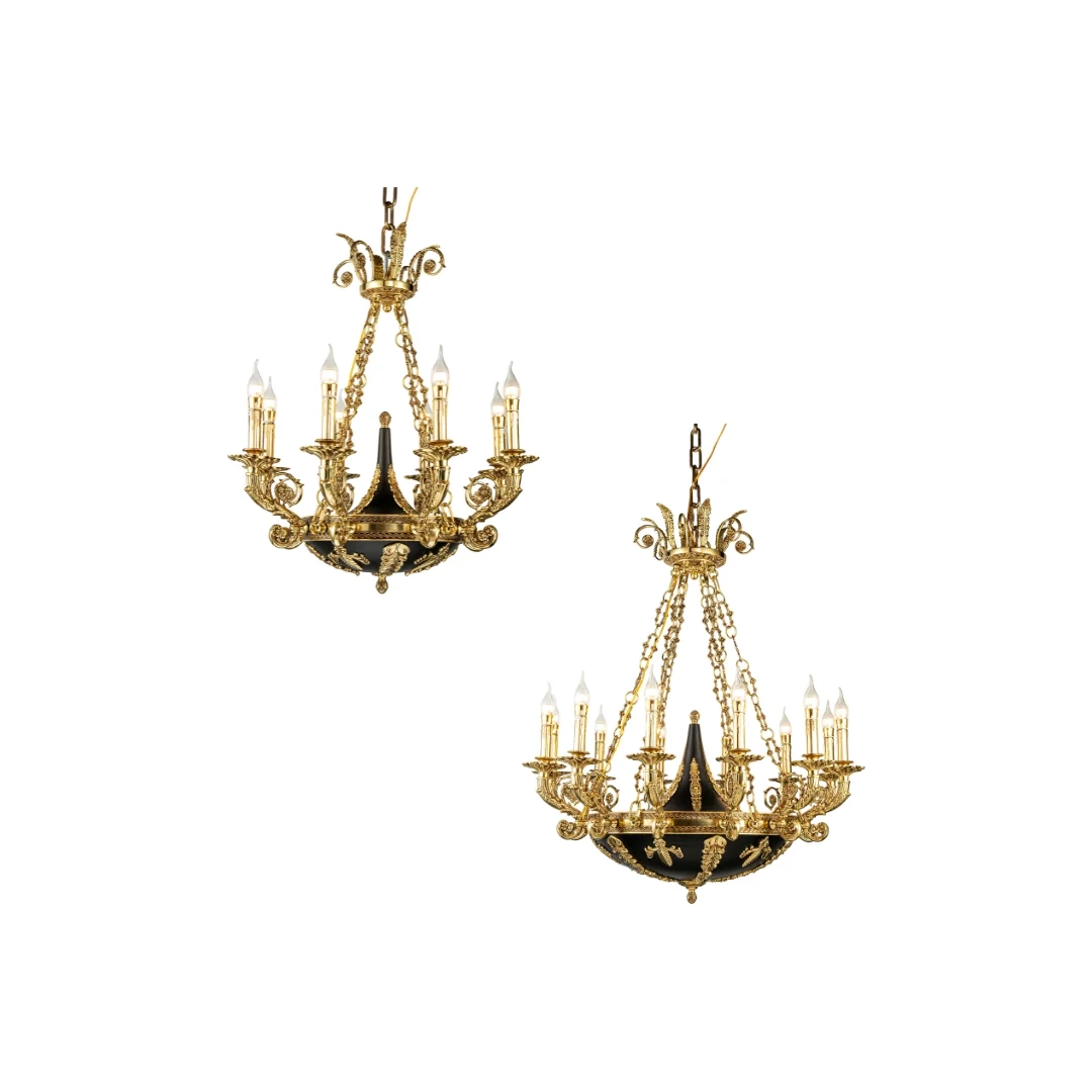 Đèn chùm đồng DCD0427