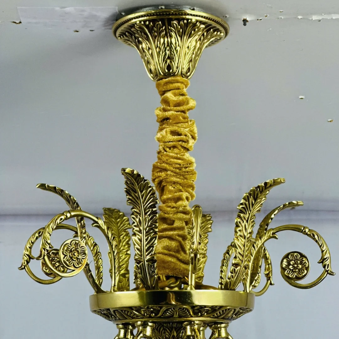 Đèn chùm đồng DCD0427